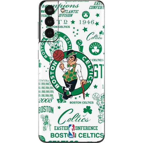 NBA Boston Celtics Historic Blast Galaxy S21 Plus 5G Skin